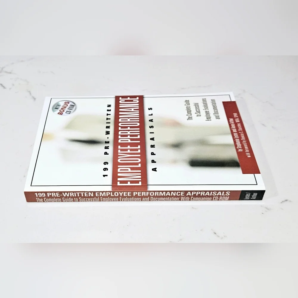 BOGO 199 Pre-Written Employee Performance Appraisal The Complete Guide Book
